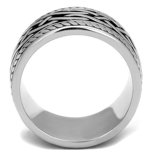 Men Stainless Steel Epoxy Ring